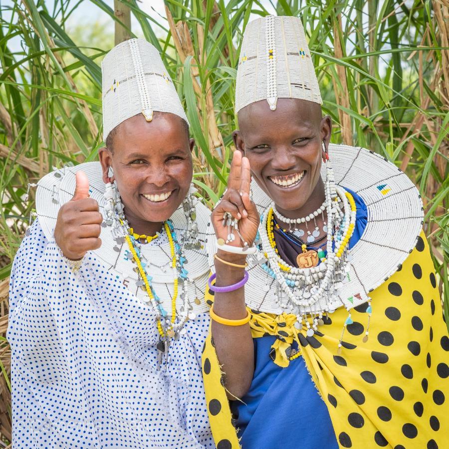 Lake Natron Maasai Giraffe Eco Lodge And Camping Mtowabaga Bagian luar foto