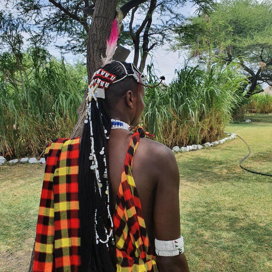 Lake Natron Maasai Giraffe Eco Lodge And Camping Mtowabaga Bagian luar foto