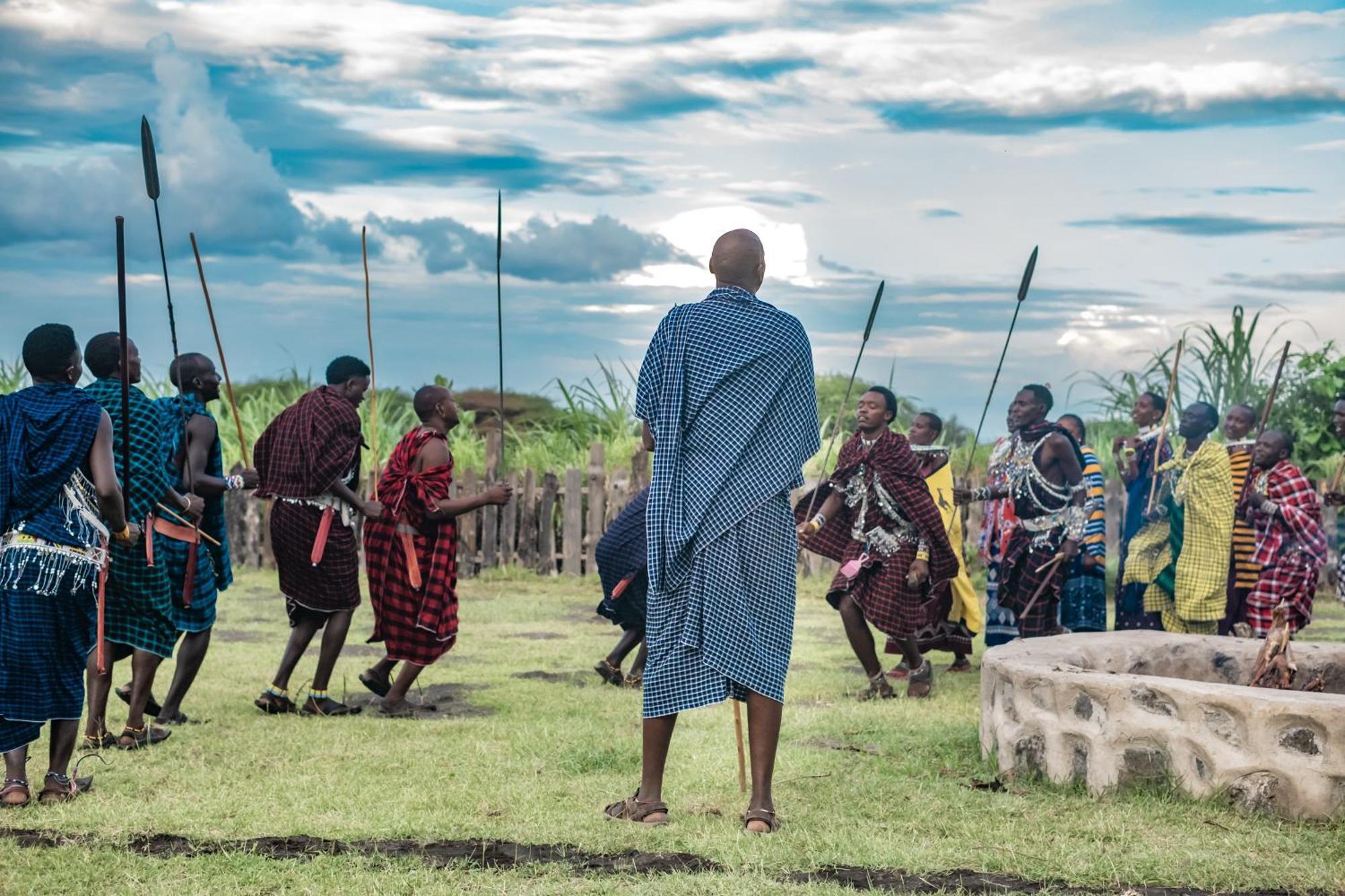 Lake Natron Maasai Giraffe Eco Lodge And Camping Mtowabaga Bagian luar foto