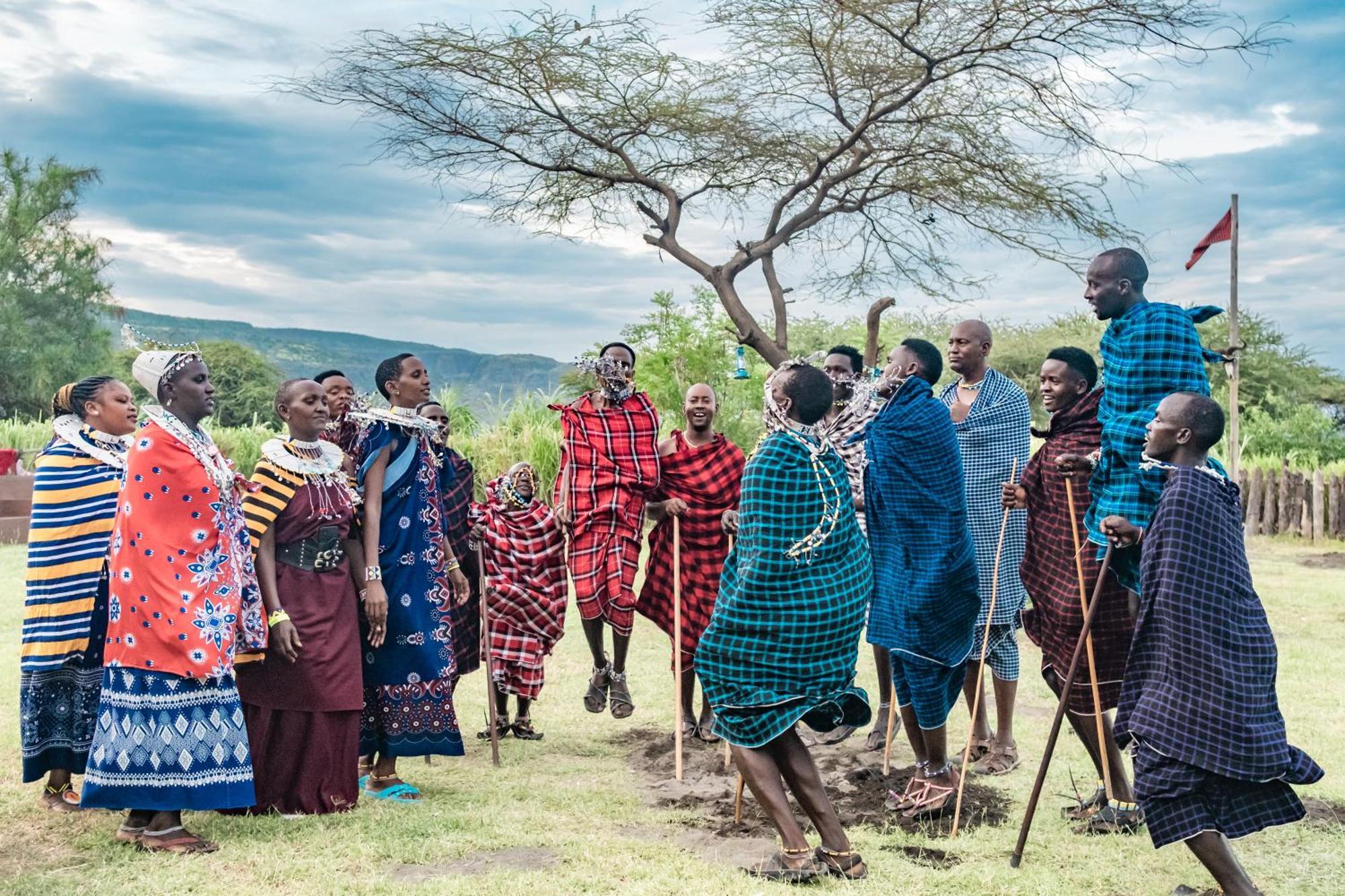 Lake Natron Maasai Giraffe Eco Lodge And Camping Mtowabaga Bagian luar foto