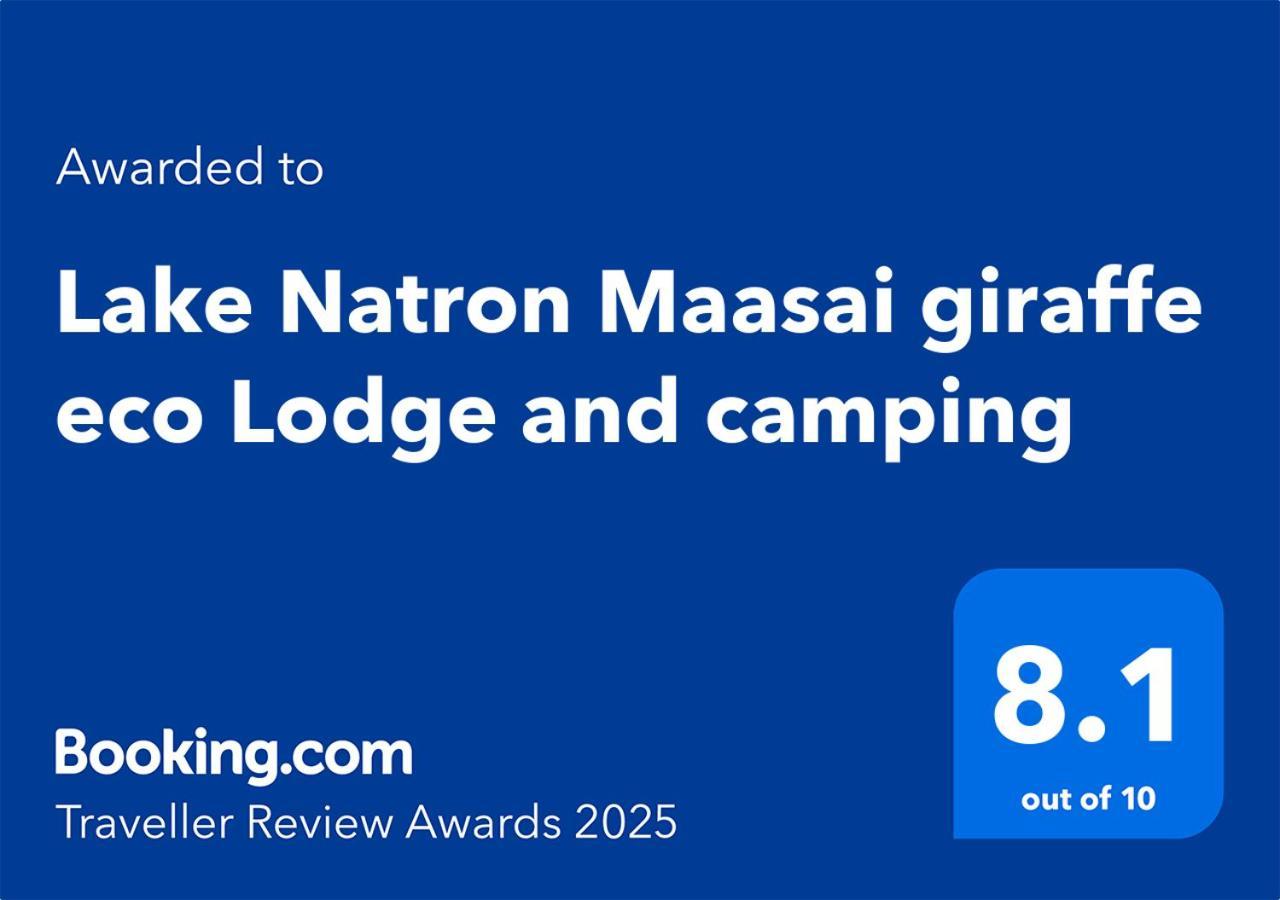 Lake Natron Maasai Giraffe Eco Lodge And Camping Mtowabaga Bagian luar foto